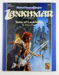 AD&D 2nd Ed Tales of Lankhmar VG, by Anthony Pryor  