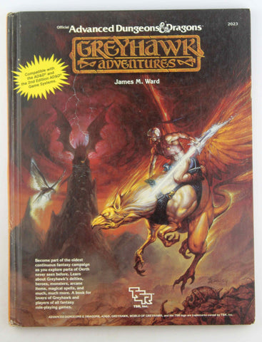 AD&D Greyhawk Adventures VG, by Ward  
