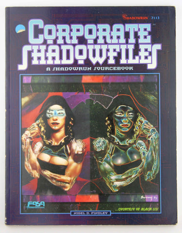 Corporate Shadowfiles Shadowrun RPG, by Findley  