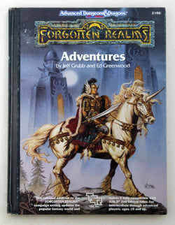 AD&D 2e Forgotten Realms Adventures G+, by Grubb, et al  