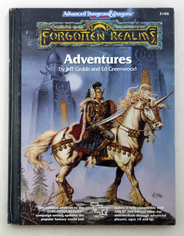 AD&D 2e Forgotten Realms Adventures G+, by Grubb, et al  