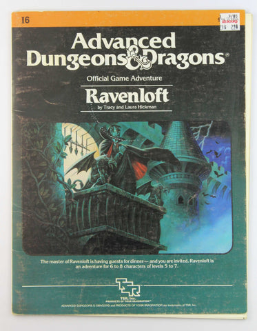 AD&D I6 Ravenloft G+, by Tracy HIckman, Laura Hickman  