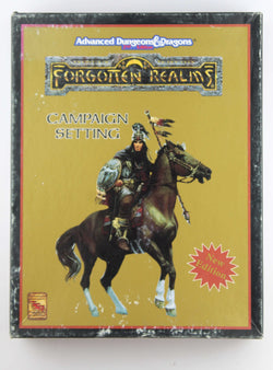AD&D 2nd Edition Gold Box Forgotten Realms Campaign Setting Complete, by   