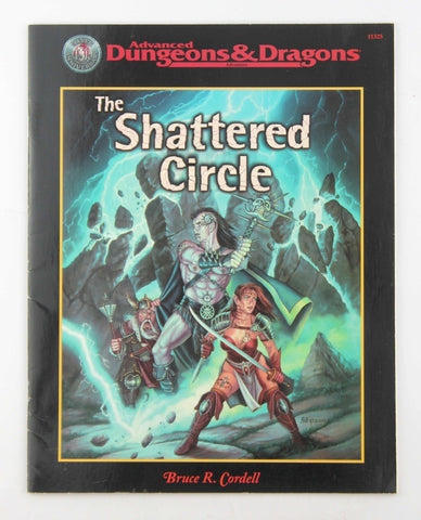 AD&D 2e The Shattered Circle, by Bruce R Cordell  