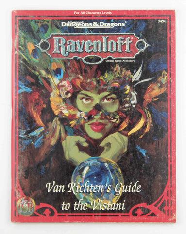 AD&D 2e Van Richten's Guide to the Vistani Ravenloft, by David Wise  