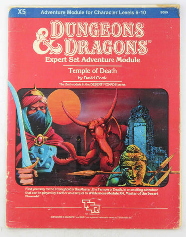 D&D X5 Temple of Death G+, by David Cook  