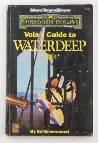 AD&D 2e Volo's Guide to Waterdeep No Map!, by Ed Greenwood  