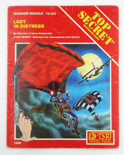Top Secret RPG Lady in Distress G+, by Carr, et al  