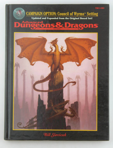Campaign Option: Council of Wyrms Setting (AD&D Fantasy Roleplaying), by Slavicsek, Bill  