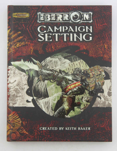 D&D 4e Eberron Campaign Setting VG, by Keith Baker  