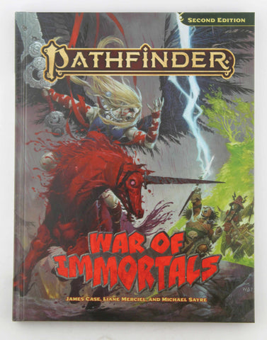 Pathfinder War of Immortals (Pathfinder Second Edition Remaster Rulebooks), by Case, James,Sayre, Michael,Merciel, Liane,Merciel, Liane  