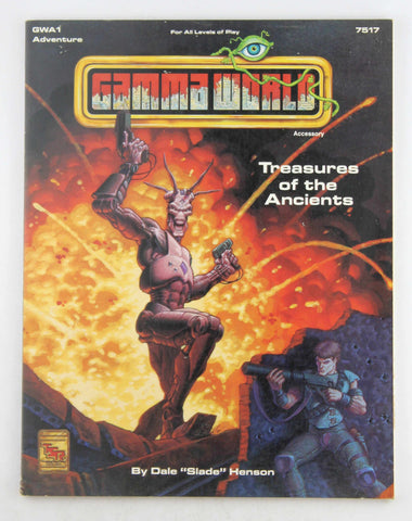 Gamma World RPG Treasures of the Ancients, by Slade  