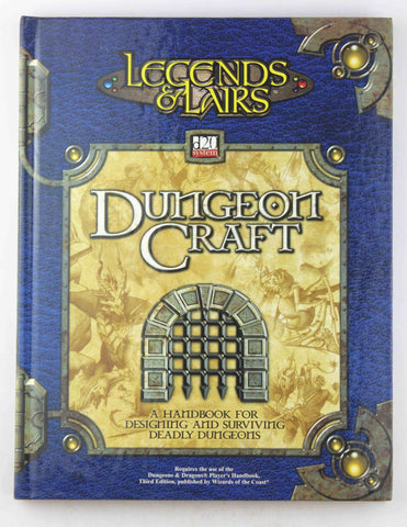 Dungeoncraft (Legends & Lairs, d20 System), by Fantasy Flight Staff  
