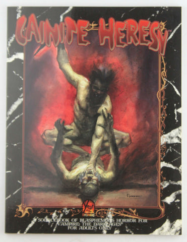 Cainite Heresy: A Sourcebook of Blasphmeous Horror for Vampire, The Dark Ages, by Langlois, Jason, Hite, Ken, Bergstrom, R.  