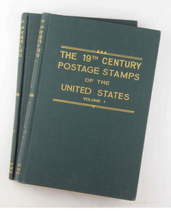 The 19th Century Postage Stamps of the United States Vol 1 and 2 only, by Lester G Brookman  