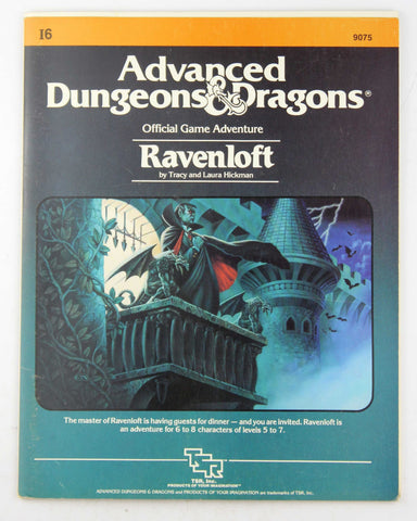 AD&D I6 Ravenloft VG+, by Tracy HIckman, Laura Hickman  