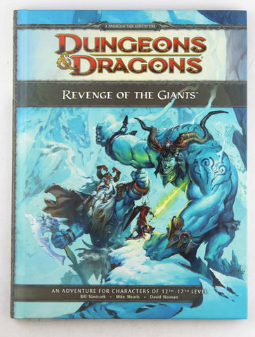 D&D 4e Revenge of the Giants VG, by Slavicsek, et al  