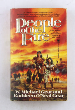 People of the Fire, by Gear, Michael Signed 