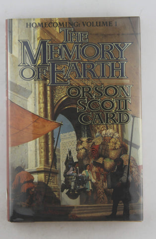 The Memory of Earth (Homecoming, Volume 1), by Card, Orson Scott Signed First Edition