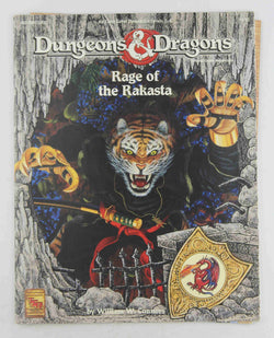 Rage of the Rakasta (Dungeons & Dragons, Adventure 9435), by Connors, William W.  