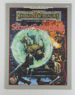 AD&D 2e The Secret of Spiderhaunt VG Forgotten Realms, by Various  