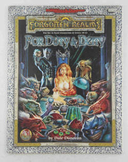 Forgotten Realms: for Duty and Deity (Accessory) by "Donovan" (1998-05-31), by   