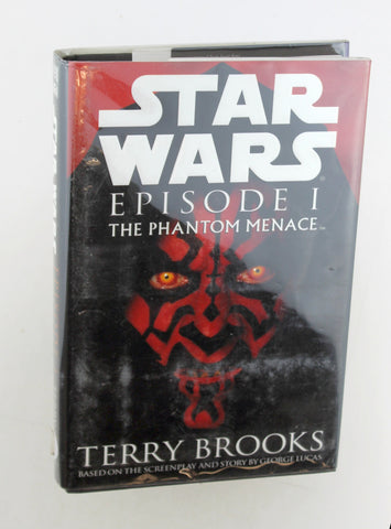 Star Wars The Phantom Menace Ep 1, by Terry Brooks Signed First Edition