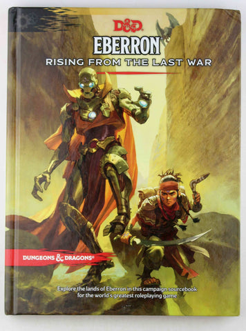 D&D 5e Eberron Rising From the Last War no map, by In House  