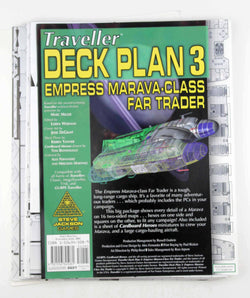 Traveller Deck Plan 3: Empress Marava-Class Far Trader, by Steve Jackson Games  