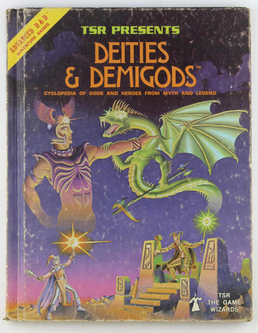 AD&D Cthulhu 2nd Print Deities & Demigods, by Jim Ward  