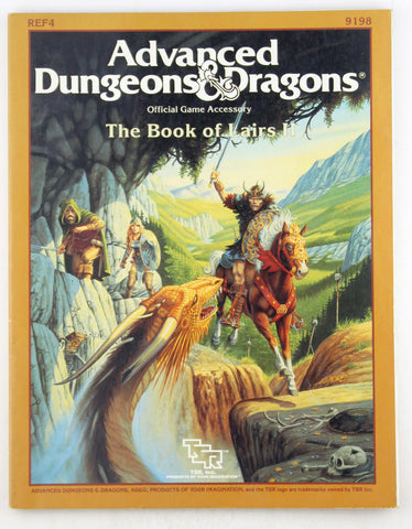 AD&D The Book of Lairs II VG, by Anne Brown, et al  