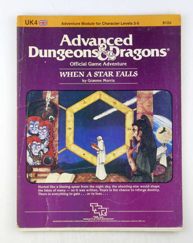 AD&D UK4 When A Star Falls, by Graeme Morris  