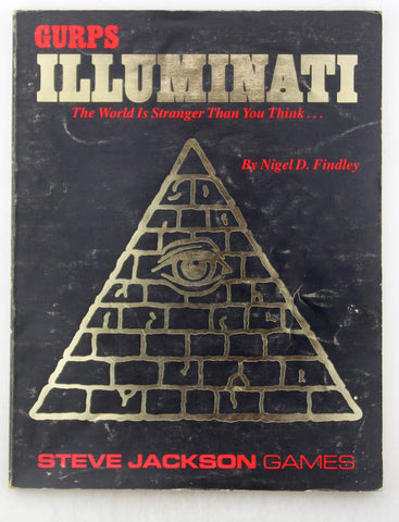 GURPS RPG Illuminati, by Findley  