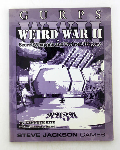 GURPS WW II Weird War II, by Hite, Ken  