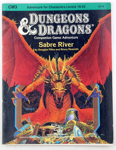 D&D CM3 Sabre River, by Douglas Niles, Bruce Nesmith  