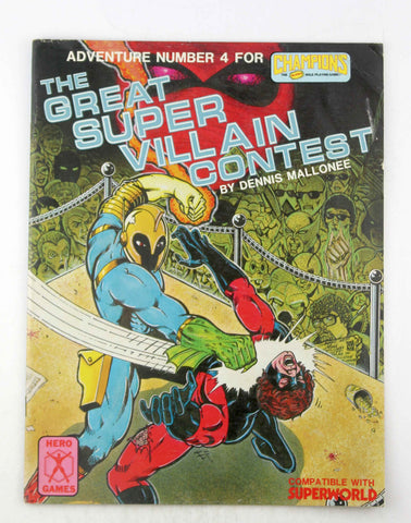 The Great Super Villain Contest Champions RPG, by Mallonee  