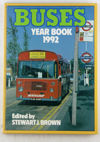 Buses Yearbook 1992, by Brown, Stewart J. (editor)  