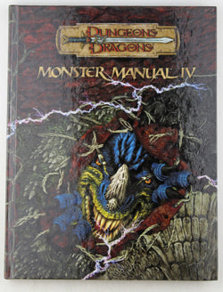 Monster Manual IV (Dungeons & Dragons d20 3.5 Fantasy Roleplaying) (v. 4), by Gwendolyn F.M. Kestrel  