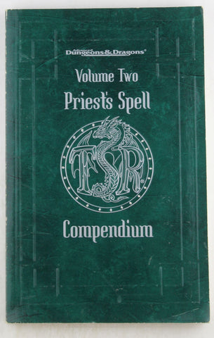 AD&D 2e Priest's Spell Compendium Volume Two VG, by Jon Pickens  