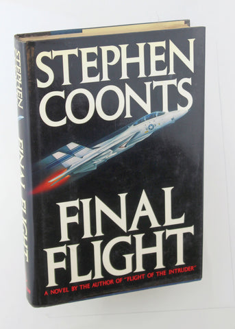 Final Flight, by Coonts, Stephen Signed First Edition