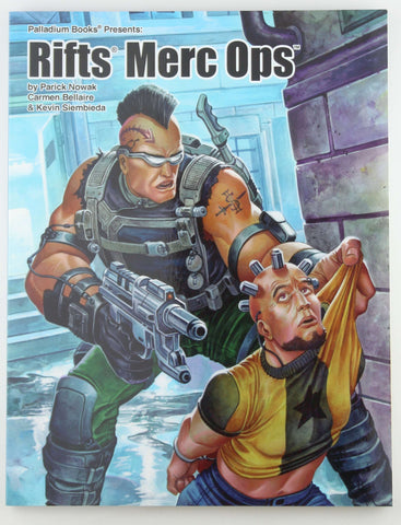 RIFTS RPG Merc Ops, by Nowak, et al  First Edition