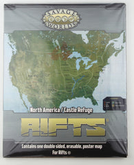 Savage Worlds: Rifts?: North America / Castle Refuge Maps (S2P11204), by Pinnacle Entertainment  