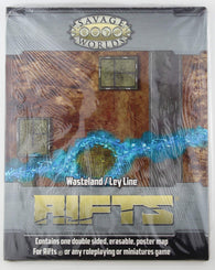 Savage Worlds: Rifts?: Wasteland / Ley Line Maps (S2P11205), by Pinnacle Entertainment  