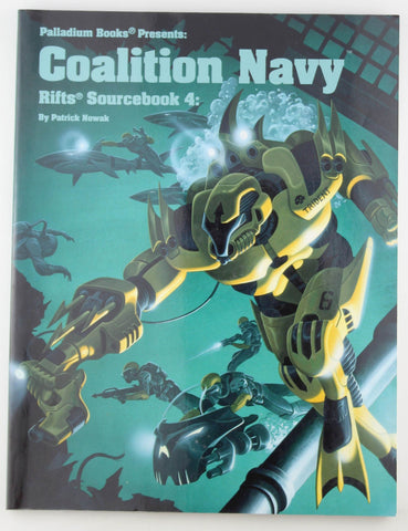 Rifts Sourcebook 4: Coalition Navy, by Nowak, Patrick, Siembieda, Kevin  