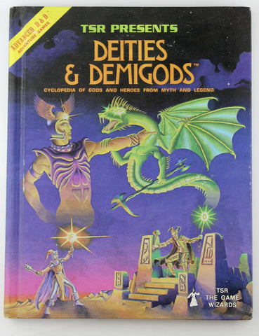 AD&D Deities & Demigods 2nd Printing w/Cthulhu, by Ward  