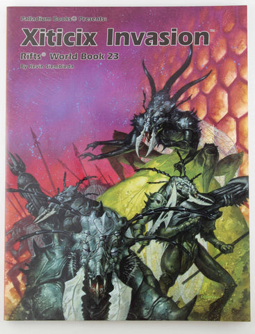 Rifts RPG Book 23 Xiticix Invasion, by Siembieda  
