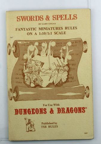Swords & Spells For Dungeons & Dragons, by Gary Gygax  