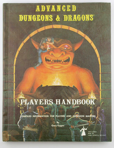 AD&D Players Handbook 3rd Printing, by Gary Gygax  