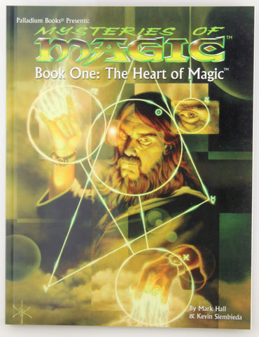Palladium Mysteries of Magic Book One The Heart of Magic, by Hall, Siembieda  