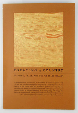 Dreaming of Country Painting Place and People in Australia, by Kemarre, Nambitjinpa, Napagnardi, et al  